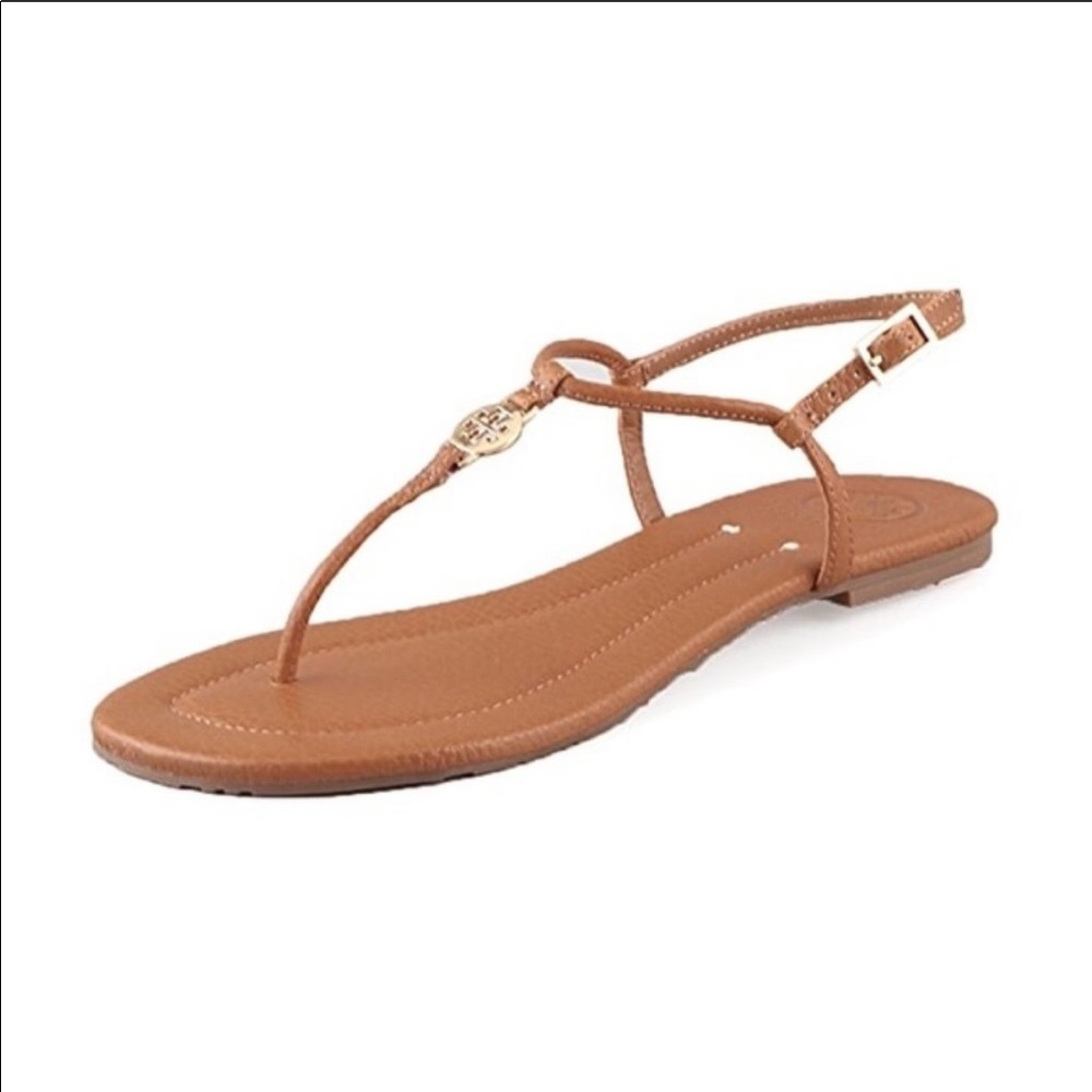Tory Burch Emmy Flat Thong Sandals BEAUTIFUL!